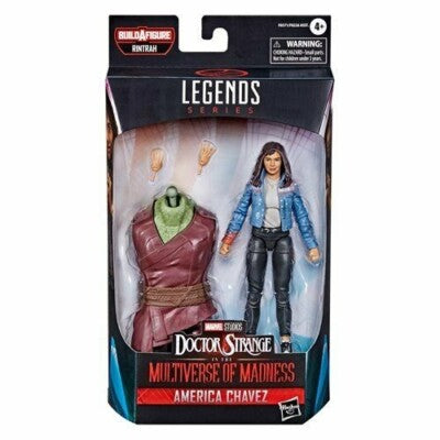 Figura de acción del Dr. Strange de 6 pulgadas de Hasbro Marvel Legends America Chavez (BAF)