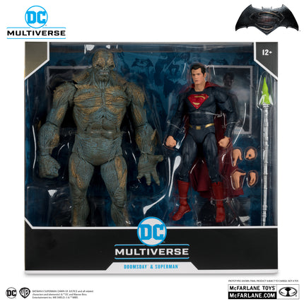 DC Multiverse Doomsday Megafig  Batman v Superman: Dawn of Justice 2 Pack