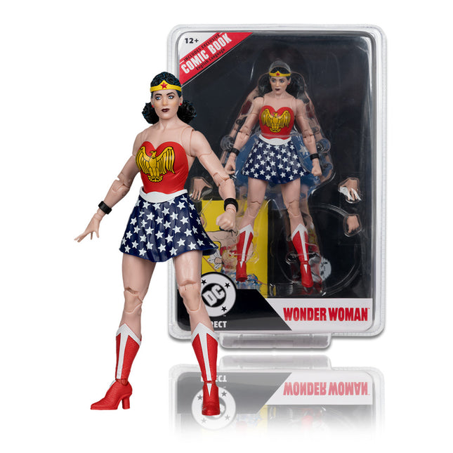 Figura de 7" de Wonder Woman (DC Page Punchers: Wonder Woman #1) con cómic