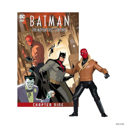 Figura de acción de McFarlane DC Page Punchers Red Hood de 15 cm (Edición Platino)