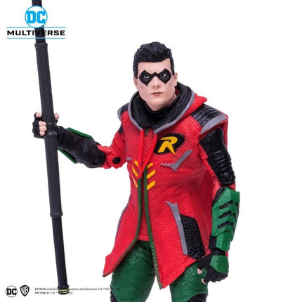 Figura de acción de McFarlane Toys DC Multiverse Robin (Caballeros de Gotham) de 18 cm