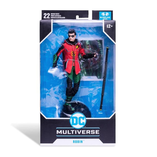 Figura de acción de McFarlane Toys DC Multiverse Robin (Caballeros de Gotham) de 18 cm