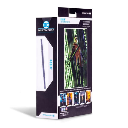 Figura de acción de McFarlane Toys DC Multiverse Robin (Caballeros de Gotham) de 18 cm