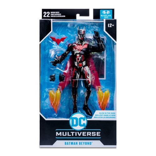 Figura de acción de Batman Beyond 7 de McFarlane Toys DC Universe Multiverse Glow