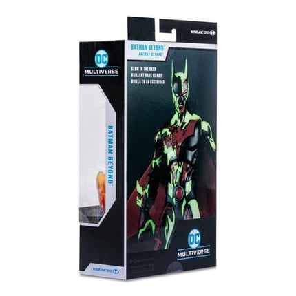 Figura de acción de Batman Beyond 7 de McFarlane Toys DC Universe Multiverse Glow