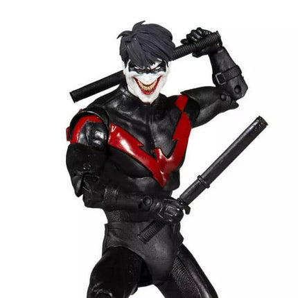Figura de acción de McFarlane DC Multiverse Nightwing Joker: Muerte de la Familia (18 cm)