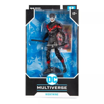 Figura de acción de McFarlane DC Multiverse Nightwing Joker: Muerte de la Familia (18 cm)