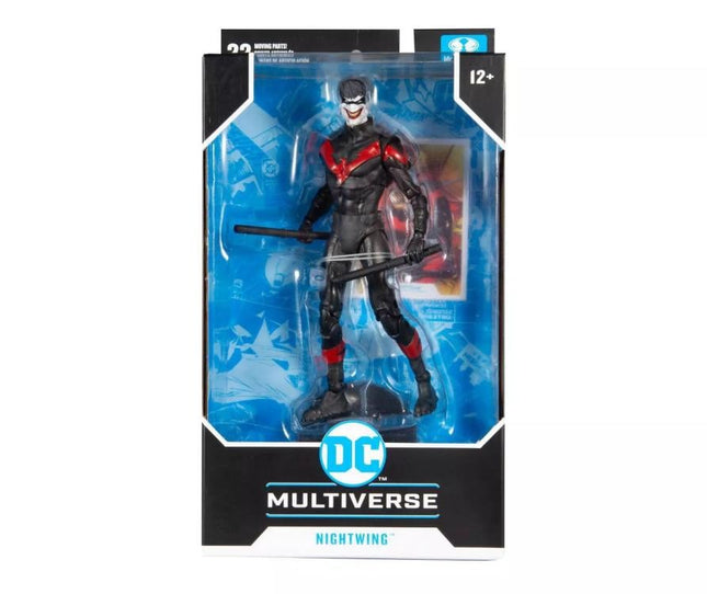 Figura de acción de McFarlane DC Multiverse Nightwing Joker: Muerte de la Familia (18 cm)