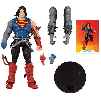 Figura de acción McFarlane DC Build-A Wave 4 Death Metal: Superman de 7 pulgadas -