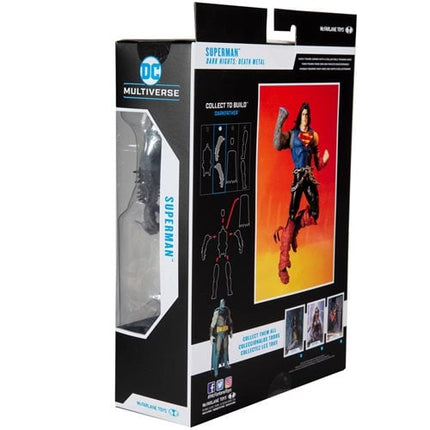 Figura de acción McFarlane DC Build-A Wave 4 Death Metal: Superman de 7 pulgadas -