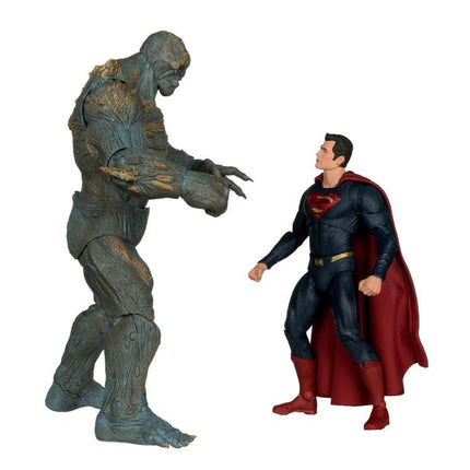 Figura Megafig del Día del Juicio Final de DC Multiverse Batman v Superman: El Amanecer de la Justicia (Pack de 2)