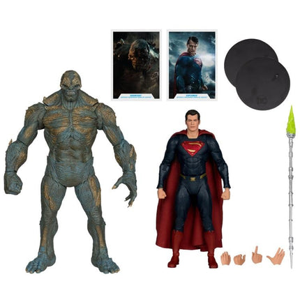 Figura Megafig del Día del Juicio Final de DC Multiverse Batman v Superman: El Amanecer de la Justicia (Pack de 2)