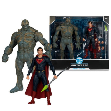 Figura Megafig del Día del Juicio Final de DC Multiverse Batman v Superman: El Amanecer de la Justicia (Pack de 2)