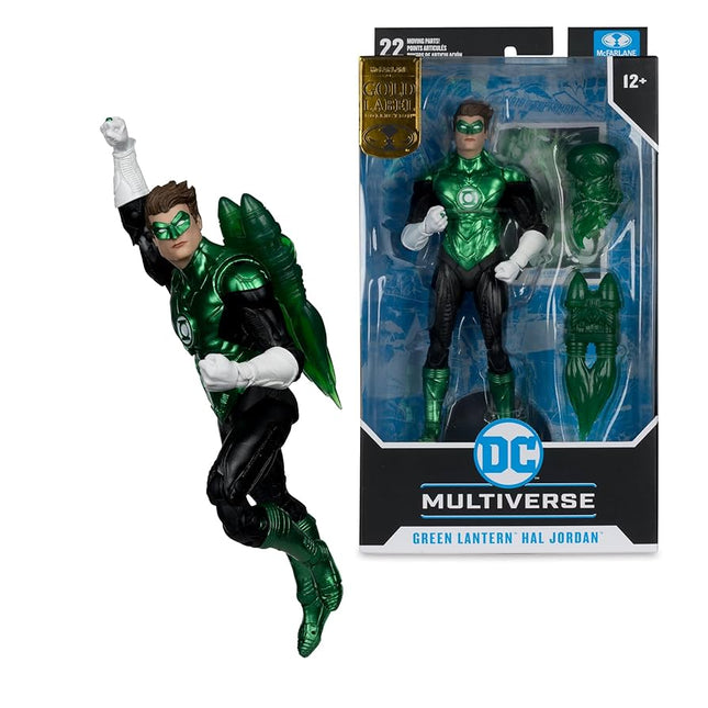 DC Multiverse McFarlane Gold Label Linterna Verde Hal Jordan Exclusivo