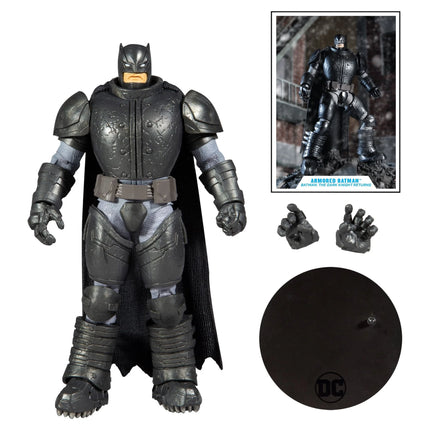 DC Multiverse McFarlane Armored Batman El Caballero Oscuro Regresa Sellado