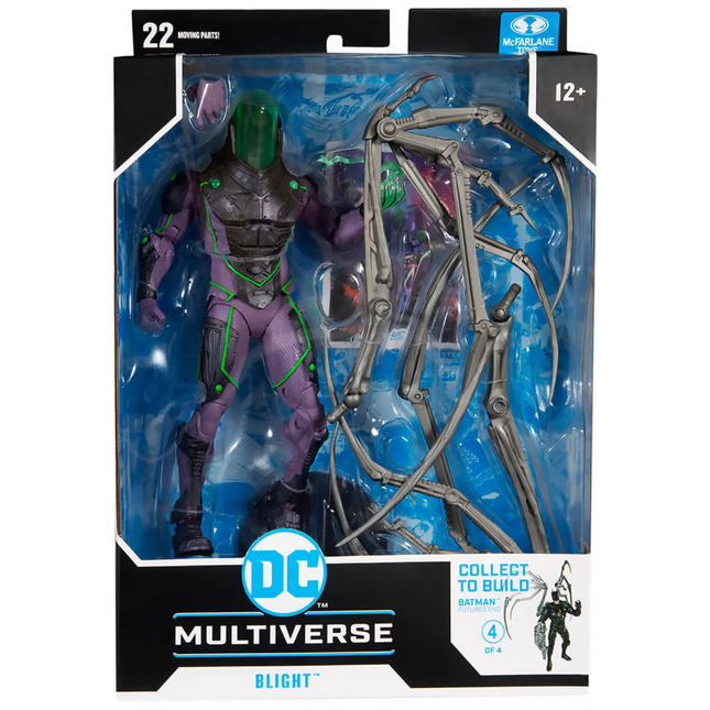 Figura de acción McFarlane DC Multiverse Build-A-Figure de 18 cm - Blight (Batman Beyond: El Fin del Futuro)
