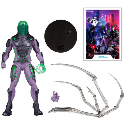 Figura de acción McFarlane DC Multiverse Build-A-Figure de 18 cm - Blight (Batman Beyond: El Fin del Futuro)