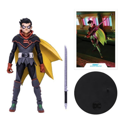McFarlane DC Multiverso Infinite Frontier Damian Wayne Robin”