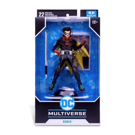 McFarlane DC Multiverso Infinite Frontier Damian Wayne Robin”