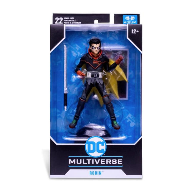 McFarlane DC Multiverso Infinite Frontier Damian Wayne Robin”