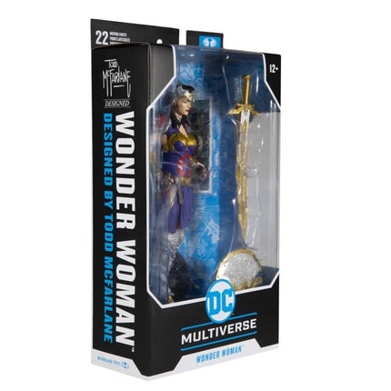 Figura de acción de la Mujer Maravilla McFarlane de DC Multiverse