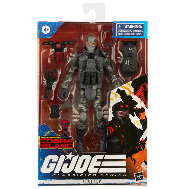 Serie de clasificados de GI Joe "Firefly" Exclusiva de Cobra Island