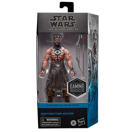 Figura de acción de Star Wars The Black Series de 6" Nightbrother Archer