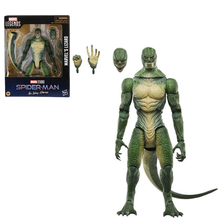 Figura de acción exclusiva de Marvel Legends Lizard No Way Home
