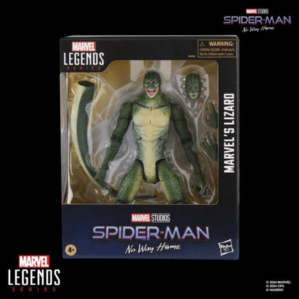 Figura de acción exclusiva de Marvel Legends Lizard No Way Home