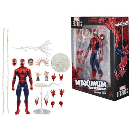 Figura de acción de Spider-Man de 6 pulgadas de Marvel Legends Maximum Series