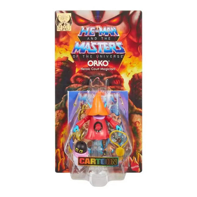 Figura de acción de Orko de la colección de dibujos animados Masters of the Universe Origins Wave 25