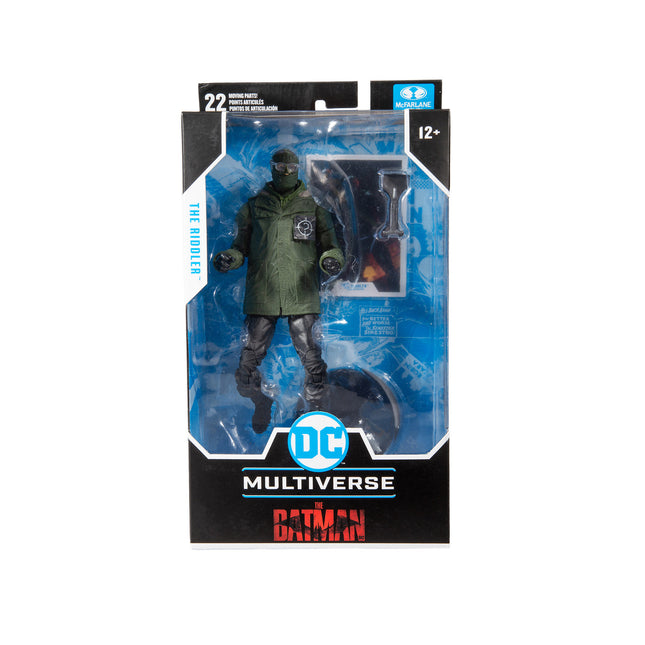 Figura de acción de 7 pulgadas de DC The Riddler: The Batman (Película)