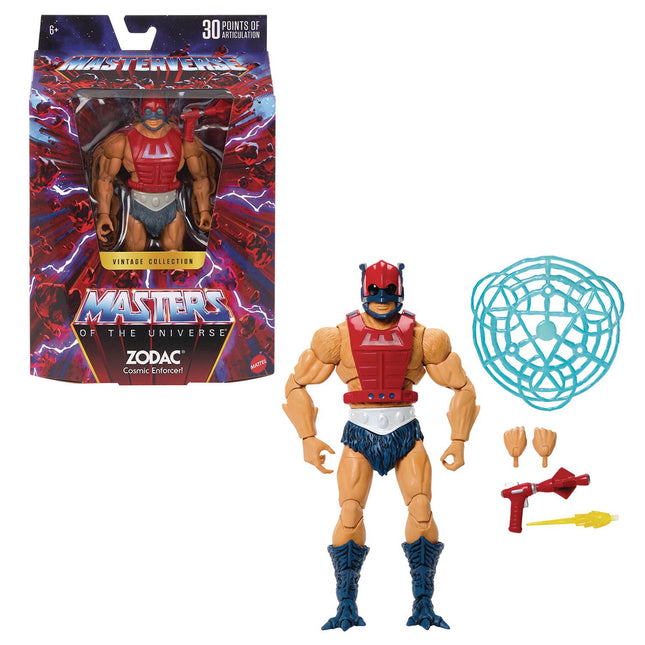 Figura de acción vintage de Zodac de Masterverse, Maestro del Universo