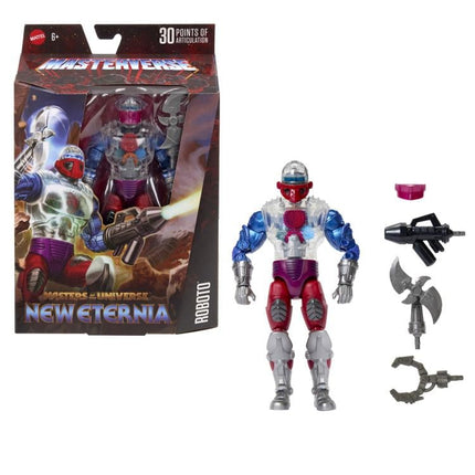 Figura de acción de Roboto de la Nueva Eternia de Masterverse Wave 16 de Masters of the Universe