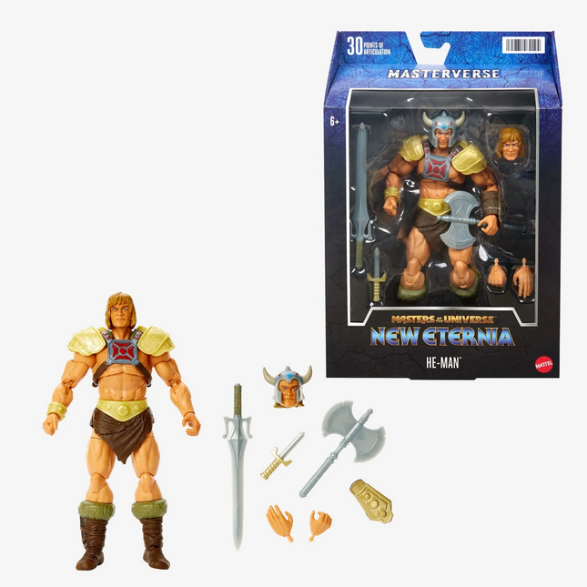 Masters of the Universe Masterverse He-Man 7 en figura de acción