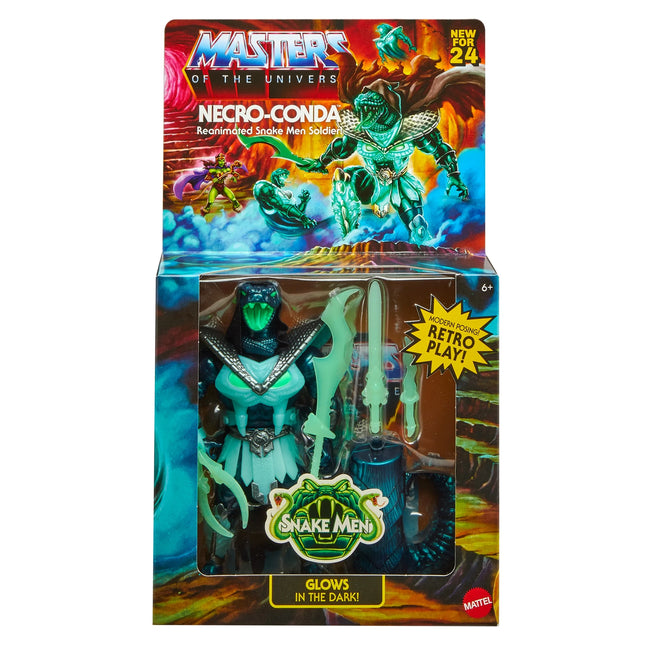 Figura de acción de Necro-Conda de Masters of the Universe Origins
