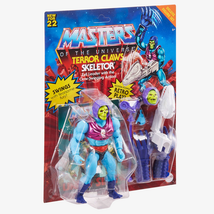 Figura de acción de Skeletor Terror Claws de Masters of the Universe Origins de Mattel