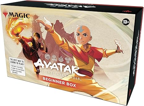 Wizards of The Coast - Caja de principiante de Magic: The Gathering: Avatar: La leyenda de Aang