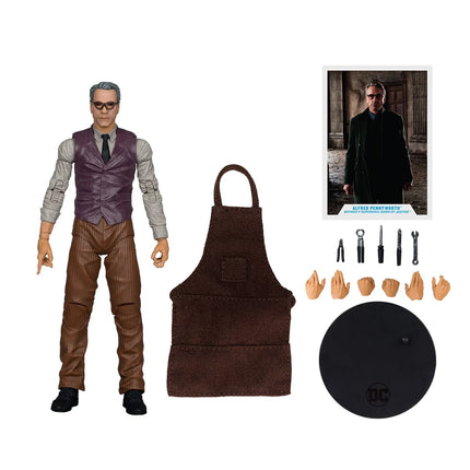 Figura de acción de 7 pulgadas de Alfred Pennyworth Batman v Superman de DC Multiverse Theatrical Wave 3