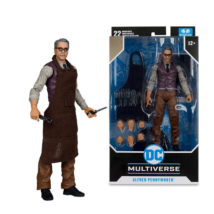 Figura de acción de 7 pulgadas de Alfred Pennyworth Batman v Superman de DC Multiverse Theatrical Wave 3