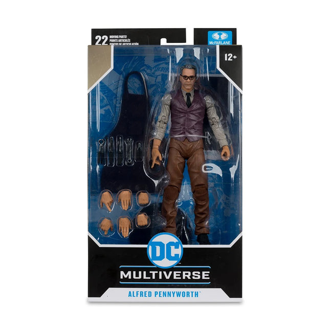 Figura de acción de 7 pulgadas de Alfred Pennyworth Batman v Superman de DC Multiverse Theatrical Wave 3