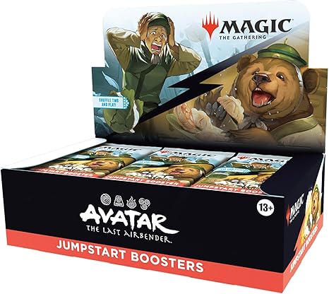 Magic: The Gathering | Avatar: La Leyenda de Aang - Caja de sobres de inicio (24 sobres) Juego de cartas para 2 jugadores