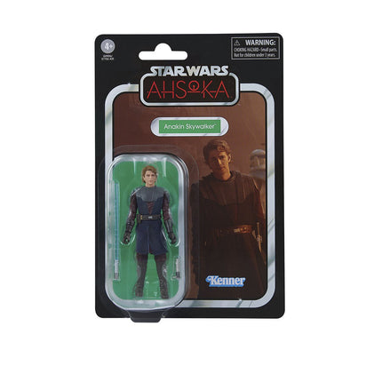 Figura de acción de Anakin Skywalker (Ahsoka) de 3 3/4 pulgadas de Star Wars The Vintage Collection