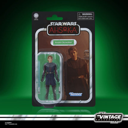 Figura de acción de Anakin Skywalker (Ahsoka) de 3 3/4 pulgadas de Star Wars The Vintage Collection