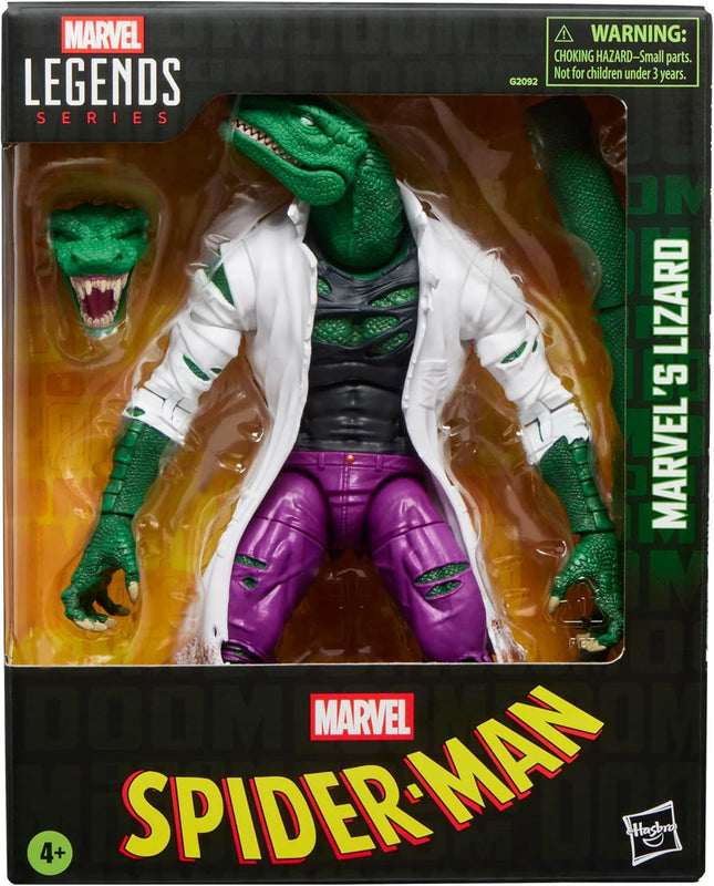 SPIDER-MAN Marvel Legends Series Lizard, Comics Collectible 6-Inch Scale Action Figure (Amazon Exclusive)
