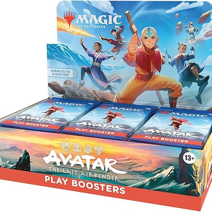 Wizards of The Coast - Caja de sobres de juego de Magic: The Gathering de Avatar: La Leyenda de Aang (30 sobres)