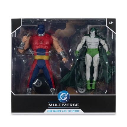 DC Multiverse Atom Smasher Megafig vs. The Spectre JSA: Black Vengeance Action Figure 2-Pack