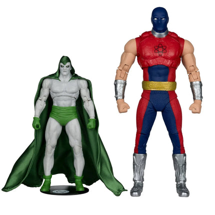 DC Multiverse Atom Smasher Megafig vs. The Spectre JSA: Black Vengeance Action Figure 2-Pack