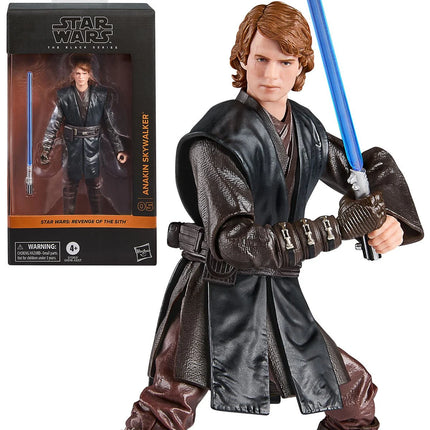 Figura de acción de 6 pulgadas de Anakin Skywalker (La venganza de los Sith) de Star Wars The Black Series