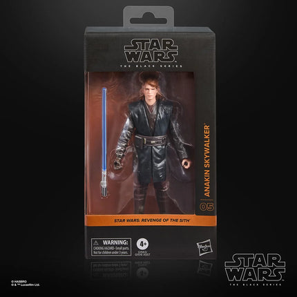 Figura de acción de 6 pulgadas de Anakin Skywalker (La venganza de los Sith) de Star Wars The Black Series